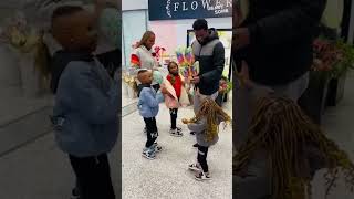 Toddlers Hilarious amp Heartwarming Reunion at Airport [upl. by Budd779]