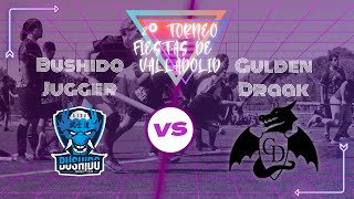 Final del 2º Torneo de Fiestas de Valladolid Bushido Jugger VS Gulden Draak [upl. by Christyna]