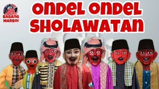 ONDEL ONDEL SHOLAWATAN  ONDEL ONDEL BETAWI [upl. by Adnaugal923]