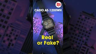 Casio AE1200WH Real or Fake shorts malayalam budgetwatch casiowatch [upl. by Pippa]