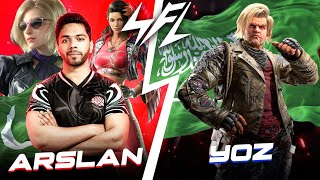 Arslan Ash vs YAZ  SFL 2024  POOLS  TEKKEN 8 [upl. by Oigolue]