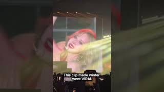 This clip made Winter went VIRAL online funny kpop aespa aespawinter [upl. by Ysle]