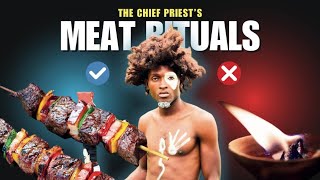 The African Chief Priest who used only meat to perform rituals traditional africa family epic [upl. by Asirap]