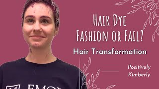 ✨ Hair Dye Journey  Fashion or Fail A Hair Transformation [upl. by Nilrev]