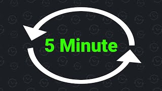 5 Minute Interval Timer [upl. by Arymas]