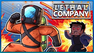 ATTACKED BY MY MINECRAFT SKIN ON LETHAL COMPANY [upl. by Hareema874]