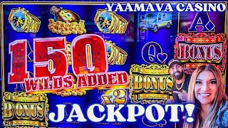 🛑 150 WILDS JACKPOT EL BONOS MAXIMO EN JEWELS COLLECTION VAULT SLOT MACHINE [upl. by Ailuig]