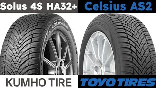 Kumho Solus 4S HA32 vs Toyo Celsius AS2 [upl. by Irtimd]