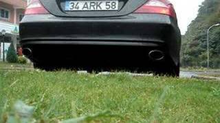 mercedes cls exhaust [upl. by Annawyt]