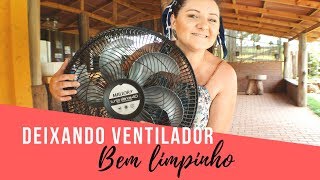 Como limpar o ventilador  Como limpar  Limpa Fácil  limpeza limpando ventilador [upl. by Ecirb]