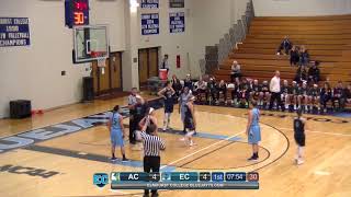 20171206 Elmhurst College Womens Basketball Vs Augustana College [upl. by Inalaehak]