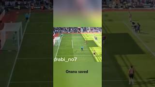 onana penalty saved [upl. by Motch]