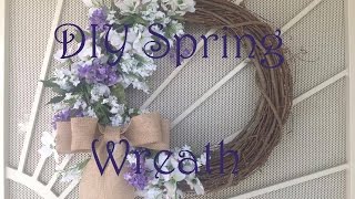 Making a Spring Wreath [upl. by Tiloine]