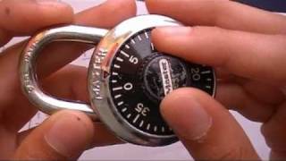 How to find the combination to a master lock HD [upl. by Zerimar]