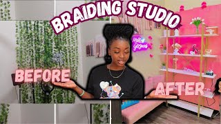 Redecorating my Braiding Studio [upl. by Ennirroc838]