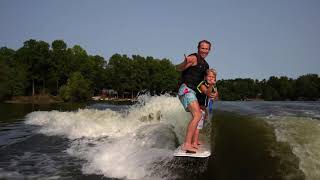 Wakesurf Edge Pro Inline Shaper Testimonial [upl. by Loats370]