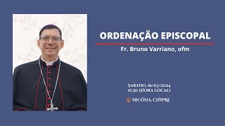 Ordenação Episcopal Frei Bruno Varriano  Nicósia Chipre [upl. by Akerdal]