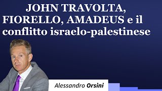 John Travolta Fiorello Amadeus e il conflitto israelopalestinese [upl. by Allak]