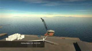 Hywind worlds first offshore floating windmill go HQ [upl. by Ely]