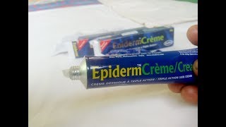 Is it Safe to Mix Tube Cream into My Cream or Babys CreamEpiderm Triple Action Creme Review [upl. by Oflodur880]