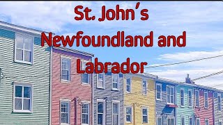 NEWFOUNDLAND and Labrador St John’s in 4K Exploring the Eastcoast of Canada [upl. by Llerrot]