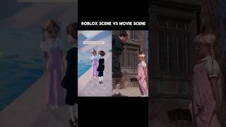 ROBLOX SCENE vs MOVIE SCENE 😎 [upl. by Hoisch]