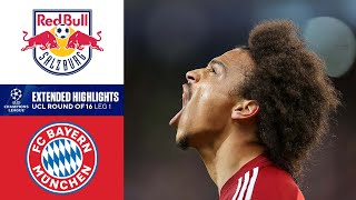 Salzburg vs Bayern Extended Highlights  UCL Round of 16  Leg 1  CBS Sports Golazo [upl. by Schuyler603]