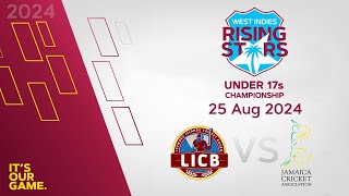 🔴 LIVE Leewards Islands v Jamaica  CWI Men’s Under 17  50 Over Championships 2024 [upl. by Drahnreb]