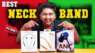 🔥Top 3 Best Neckband in Tamil 2024 Under ₹2000 [upl. by Nodnnarb]