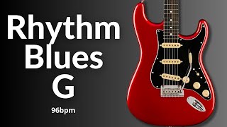 Rhythm Blues Guitar Backing Track in G Major l Ultimate Groove Session [upl. by Anirazc971]