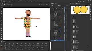 Adobe Animate Character Rig with EDAPT Kineflex [upl. by Vergos]