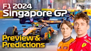 F1 2024 Singapore GP Preview and Predictions [upl. by Ecnarolf]