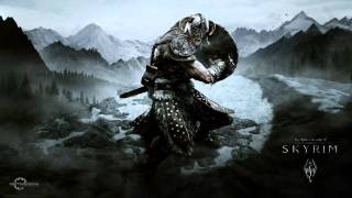 The Elder Scrolls V Skyrim  Full Theme HQ Edit With Shout [upl. by Mastrianni]