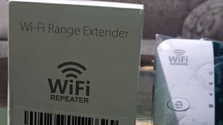 UNBOXING Wireless WIFI Repeater 300Mbps  Repetidor Wifi do Aliexpress [upl. by Shaum]