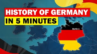 Full History of Germany In 5 Minutes [upl. by Tremaine]