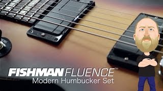 Fishman Fluence Modern Pickups  Demo [upl. by Korey]