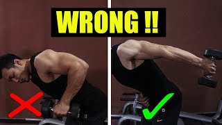 DUMBBELL KICK BACK TRICEP STUPID MISTAKES तुरंत रोकें यह गलतियां [upl. by Folsom759]