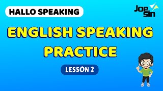 Speaking Practice With Subtitle and Conversation  Lesson 2  Belajar Speaking [upl. by Lraep550]