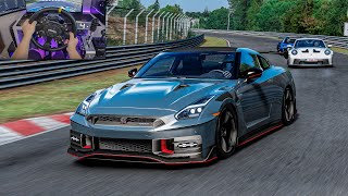 Brand New Nissan GTR Nismo 2024 amp GT3 RS amp NSX on Nordschleife  Assetto Corsa  Moza R16  Pimax [upl. by Chandal]