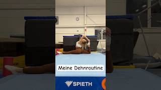 Meine Dehnroutine 🤸🏼 Wie oft dehnst du dich turnen gymnastics gymgirl dehnen [upl. by Ari435]