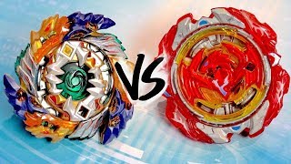 BATTLE Geist Fafnir 8Ab VS Revive Phoenix 10Fr  Beyblade Burst Super ZTurbo [upl. by Constantino96]