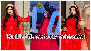 10 Million Tiktok Family Celebration  Shamima Afrin Omi [upl. by Annauqaj]