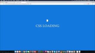 CSS Rotating Plane Loading Animation [upl. by Accisej]