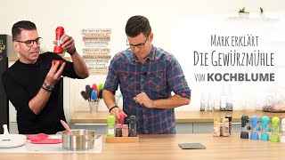 cooklifede  Mark erklärt  Die Gewürzmühle von KOCHBLUME [upl. by Quirita]