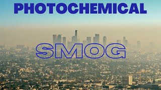 Photochemical reaction in atmosphere and Smog formation [upl. by Llenwad]