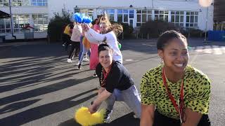 quotReach for the Starsquot performed by staff at Grinling Gibbons Primary School [upl. by Mialliw]