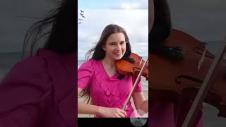 ❤️Sarà perchè ti amo 🎻ViolinKarolina amp🎷SaxDaniele2 Shorts [upl. by Otsenre]