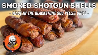 Smoked Shotgun Shells on the Blackstone Pellet Grill [upl. by Karel]