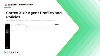 Cortex XDR Agent Profiles and Policies [upl. by Phyllis]