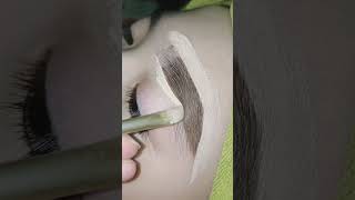 Tutorial belajar lukis kening gam kening tutorialkening eyebrows [upl. by Sucram]